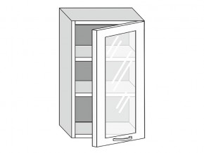19.50.3 Шкаф настенный (h=913) на 500мм с 1-ой стекл. дверцей в Надыме - nadym.magazinmebel.ru | фото