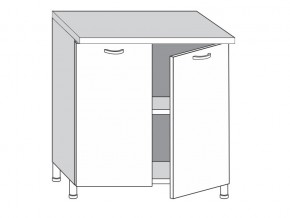 2.80.2 Шкаф-стол на 800мм с 2-мя дверцами в Надыме - nadym.magazinmebel.ru | фото