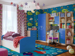 Детская комната Юниор-2 Синий в Надыме - nadym.magazinmebel.ru | фото