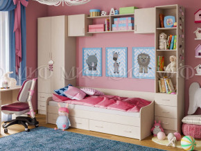 Детская комната Вега 1 Дуб беленый в Надыме - nadym.magazinmebel.ru | фото
