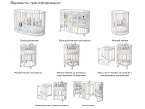 Детская кроватка белая Эстель в Надыме - nadym.magazinmebel.ru | фото - изображение 2