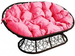 Диван Мамасан с ротангом розовая подушка в Надыме - nadym.magazinmebel.ru | фото
