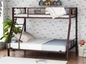 Двухъярусная кровать Гранада-1 140 Коричневый в Надыме - nadym.magazinmebel.ru | фото