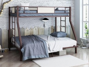 Двухъярусная кровать Гранада 140 коричневый в Надыме - nadym.magazinmebel.ru | фото