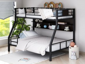 Двухъярусная кровать Гранада-1П черный в Надыме - nadym.magazinmebel.ru | фото