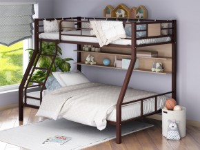 Двухъярусная кровать Гранада-1П коричневый в Надыме - nadym.magazinmebel.ru | фото - изображение 1