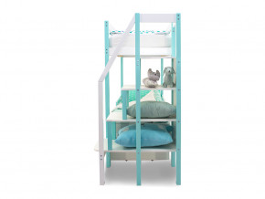 Двухъярусная кровать Svogen с ящиками мятно-белый в Надыме - nadym.magazinmebel.ru | фото - изображение 4
