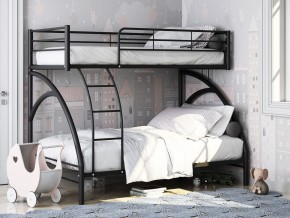 Двухъярусная кровать Виньола 2 Черная в Надыме - nadym.magazinmebel.ru | фото
