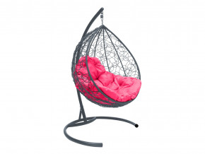 Кокон Капля ротанг розовая подушка в Надыме - nadym.magazinmebel.ru | фото