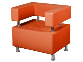 Кресло Борк Кожзам Оранжевый в Надыме - nadym.magazinmebel.ru | фото - изображение 1