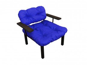 Кресло Дачное синяя подушка в Надыме - nadym.magazinmebel.ru | фото - изображение 1