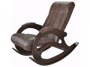 Кресло-качалка К 5/1 коричневый крокодил в Надыме - nadym.magazinmebel.ru | фото - изображение 1