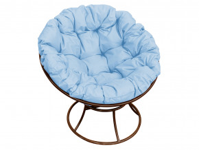 Кресло Папасан без ротанга голубая подушка в Надыме - nadym.magazinmebel.ru | фото