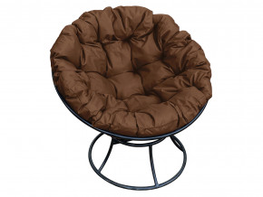 Кресло Папасан без ротанга коричневая подушка в Надыме - nadym.magazinmebel.ru | фото