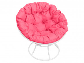 Кресло Папасан без ротанга розовая подушка в Надыме - nadym.magazinmebel.ru | фото