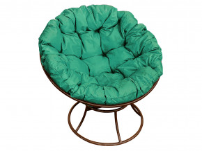 Кресло Папасан без ротанга зелёная подушка в Надыме - nadym.magazinmebel.ru | фото