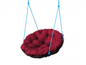 Кресло Папасан подвесное бордовая подушка в Надыме - nadym.magazinmebel.ru | фото