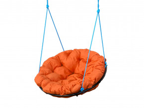 Кресло Папасан подвесное оранжевая подушка в Надыме - nadym.magazinmebel.ru | фото