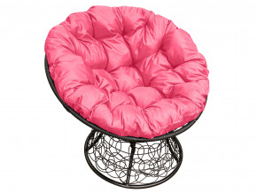 Кресло Папасан с ротангом розовая подушка в Надыме - nadym.magazinmebel.ru | фото