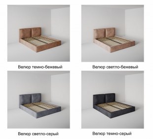 Кровать Флоренция 2.0 м с ортопедическим основанием в Надыме - nadym.magazinmebel.ru | фото - изображение 6