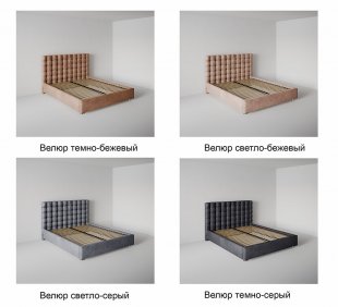 Кровать Венеция 1.4 м с ортопедическим основанием в Надыме - nadym.magazinmebel.ru | фото - изображение 6