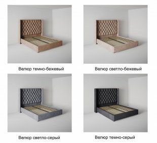 Кровать Версаль люкс 2.0 м с ортопедическим основанием в Надыме - nadym.magazinmebel.ru | фото - изображение 6