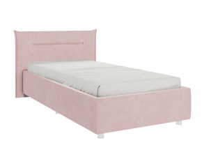Кровать Альба 900 велюр нежно-розовый в Надыме - nadym.magazinmebel.ru | фото - изображение 1