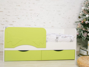 Кровать Бабочка белый/салатовый софт в Надыме - nadym.magazinmebel.ru | фото - изображение 1