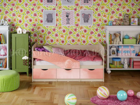 Кровать Бабочки 1600 Розовый металлик в Надыме - nadym.magazinmebel.ru | фото