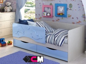 Кровать детская Алиса КР 812 голубая 1600 в Надыме - nadym.magazinmebel.ru | фото
