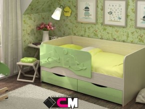 Кровать детская Алиса КР 812 зеленая 1600 в Надыме - nadym.magazinmebel.ru | фото