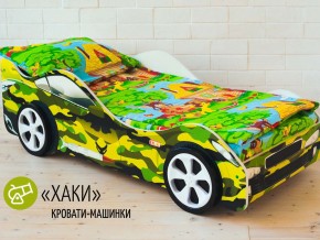 Кровать детская машина Хаки в Надыме - nadym.magazinmebel.ru | фото - изображение 2