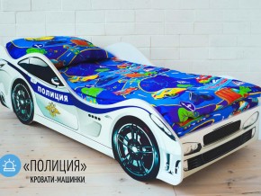 Кровать детская машина Полиции в Надыме - nadym.magazinmebel.ru | фото