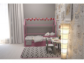 Кровать-домик Svogen с ящиками и бортиком лаванда в Надыме - nadym.magazinmebel.ru | фото - изображение 4