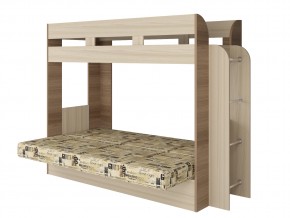 Кровать двухъярусная Карамель 75 шимо ткань савана в Надыме - nadym.magazinmebel.ru | фото - изображение 2