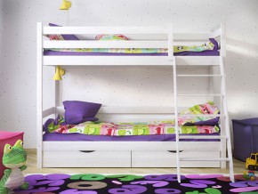 Кровать двухъярусная Сонечка с ящиками и лестницей в Надыме - nadym.magazinmebel.ru | фото - изображение 2
