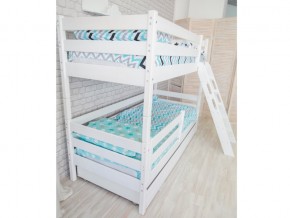 Кровать двухъярусная Сонечка с наклонной лестницей и ящиками в Надыме - nadym.magazinmebel.ru | фото - изображение 3
