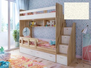 Кровать двухъярусная Юниор 1 с фасадом для рисования феритейл в Надыме - nadym.magazinmebel.ru | фото