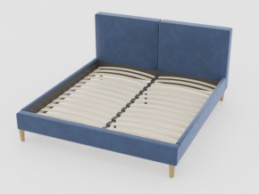 Кровать Линси 1200 синий в Надыме - nadym.magazinmebel.ru | фото - изображение 1