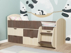 Кровать Малыш-7 Дуб-Бодега в Надыме - nadym.magazinmebel.ru | фото