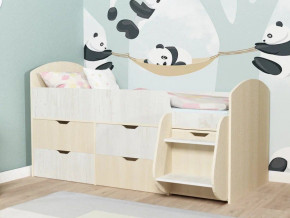 Кровать Малыш-7 Дуб-Винтерберг в Надыме - nadym.magazinmebel.ru | фото - изображение 1