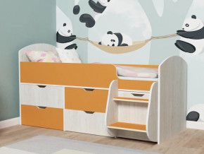 Кровать Малыш-7 Винтербер-Оранжевый в Надыме - nadym.magazinmebel.ru | фото