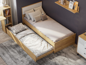 Кровать одинарная Милан выкатная с настилом в Надыме - nadym.magazinmebel.ru | фото