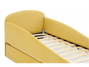 Кровать с ящиком Letmo горчичный (велюр) в Надыме - nadym.magazinmebel.ru | фото - изображение 3