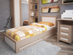 Кровать с настилом Остин модуль 21 с ящиками 24 в Надыме - nadym.magazinmebel.ru | фото - изображение 1