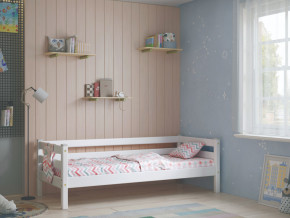 Кровать с задней защитой Соня Вариант 2 белая в Надыме - nadym.magazinmebel.ru | фото