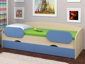 Кровать Соня 2 дуб молочный-голубой в Надыме - nadym.magazinmebel.ru | фото - изображение 2