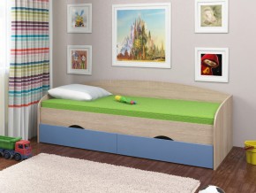 Кровать Соня 2 сонома-голубой в Надыме - nadym.magazinmebel.ru | фото