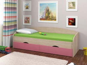 Кровать Соня 2 сонома-розовый в Надыме - nadym.magazinmebel.ru | фото