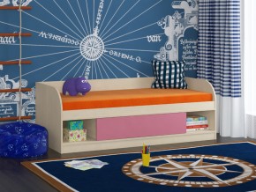 Кровать Соня 4 дуб молочный-розовый в Надыме - nadym.magazinmebel.ru | фото - изображение 1